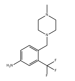 4-[(4-methylpiperazine-1-yl) methyl]-3-(trifluoromethyl) aniline