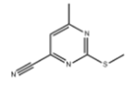 6-Methyl-2-(methylsulfanyl)pyrimidine-4-carbonitrile
