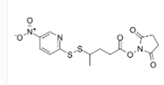 2,5-dioxopyrrolidin-1-yl4-((5-nitropyridin-2-yl)disulfanyl)pentanoate