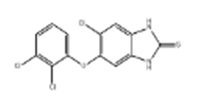 5-Chloro-6-(2,3-dicholrophenoxy)-1,3-dihydrobenzimidazole-2-thion