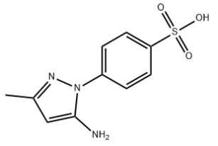 1-(4-Sulfophenyl)–3-methyl–5-aminopyrazole