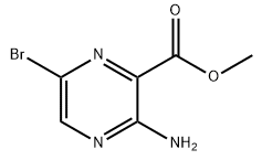 3-amino-6-bromopyrazine-2-methyl formate