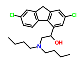 2-dibutylamino-1-(2,7-dichloro-9H-flurine-4yl)ethanol