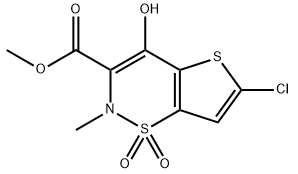 6-Chloro-4-Hydroxy-2-Methyl-3-Methoxycarbonyl-2H-Thieno[2,3E]-1,2-Thiazine-1,1-Dioxide