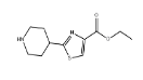 2-piperidine-4-yl-thiazole-4-carboxylicacidethylester