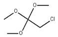 2-chloro1,1,1trimethoxyethane