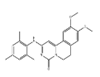 6,7-Dihydro-9,10-dimethoxy-2-[(2,4,6-trimethylphenyl)amino]-4H-pyrimido[6,1-a]isoquinolin-4-one