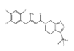 (2Z)-4-Oxo-4-[3-(trifluoromethyl)-5,6-dihydro-[1,2,4]triazolo[4,3-a]pyrazine-7(8H)-yl]-1-(2,4,5-trifluorophenyl)but-2-en-2-amine