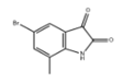 5-bromo-7-methylindoline2,3-dione/5-bromo-7-methylisatin