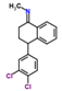 4-(3,4-Dichlorophenyl)-3,4-dihydro-N-methyl-1-(2H)-Napthaleneimine