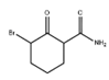 6-Brom-cyclohexanon-2-carbonsaeureamid
