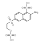 2-Amino-6-(2-(sulfooxy)ethylsulfonyl)naphthalene-1-sulfonic acid