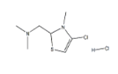 1-[4-(chloromethyl)-1,3-thiazol-2-yl]-N,N-dimethylmethanamine hydrochloride