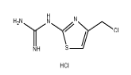 2-(4-(chloromethyl)thiazol-2-yl)guanidine hydrochloride