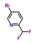 5-bromo-2-(difluoromethyl)pyridine