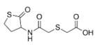 2-[2-oxo-2-[(2-oxothiolan-3-yl)amino]ethyl]sulfanylaceticacid(Erdosteine)