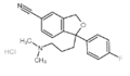1-[3-(Dimethylamino)-propyl]-1-(4-fluorophenyl)-5-phthalancarbonitrilehydrochloride