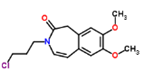 7,8-DiMethoxy-3-(3-chloropropyl)-1,3-dihydro-2H-3-benzazepin-2-one