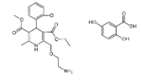 S(-)Amlodipine Gentisate