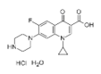 Ciprooxacin hydrochloride