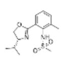 N-[2-[(4R)-4,5-dihydro-4-(1-methylethyl)2-oxazolyl]6-methylphenyl] methanesulfonamide
