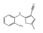 2-(2-Aminophenylamino)-5-methylthiophene-3-cabonitrile