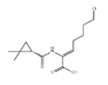 7-Chloro-2-[[[(1S)-2,2-dimethylcyclopropyl]carbonyl]amino]-2-heptenoicacid