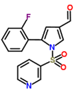 5-(2-Fluorophenyl)-1-(pyridin-3-ylsulfonyl)-1H-pyrrole-3-carbaldehyde