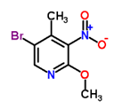 5-bromo-2-methoxy-4-methyl-3-nitro-pyridine