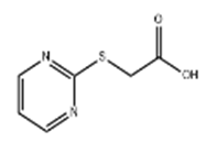 2-(Carboxymethylthio)pyrimidine