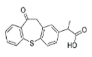 2-(10-oxo-10,11-dihydrodibenzo[b,f]thiepin-2-yl)propanoicacid