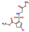5-chloro-3-sulfonglaminomethylacetate-Thiophene2-carboxylicacidmethylester