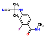 methyl amino 4-[(1-cyano-1-methylethyl)amino]-2-fluorobenzoate