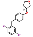 (3S)-3-[4-[(5-bromo-2-chlorophenyl)methyl]phenoxy]tetrahydrofuran