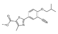 Methyl 2-[3-cyano-4-(2-methylpropoxy)phenyl]-4-methylthiazole-5-carboxylate