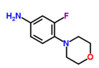 3-fluoro-4-(4-morpholinyl)-benzeamine