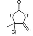 4-chloro-4-methyl-5-methylene-1,3-dioxolane-2-one