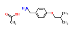 4-Isobutoxyphenylmethanamineacetate