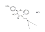 Diltiazem o-desacetyl-o-desmethyl hydrochloride